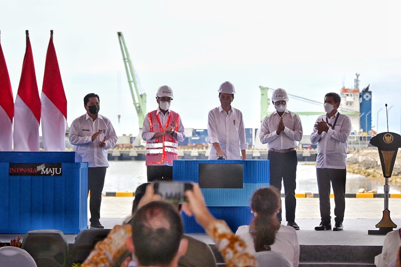 Presiden Resmikan Terminal Multipurpose Wae Kelambu Pelabuhan Labuan Bajo